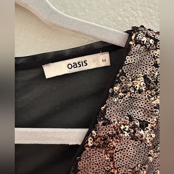 ASOS Gold Sequin Dress - Picture 3 of 11